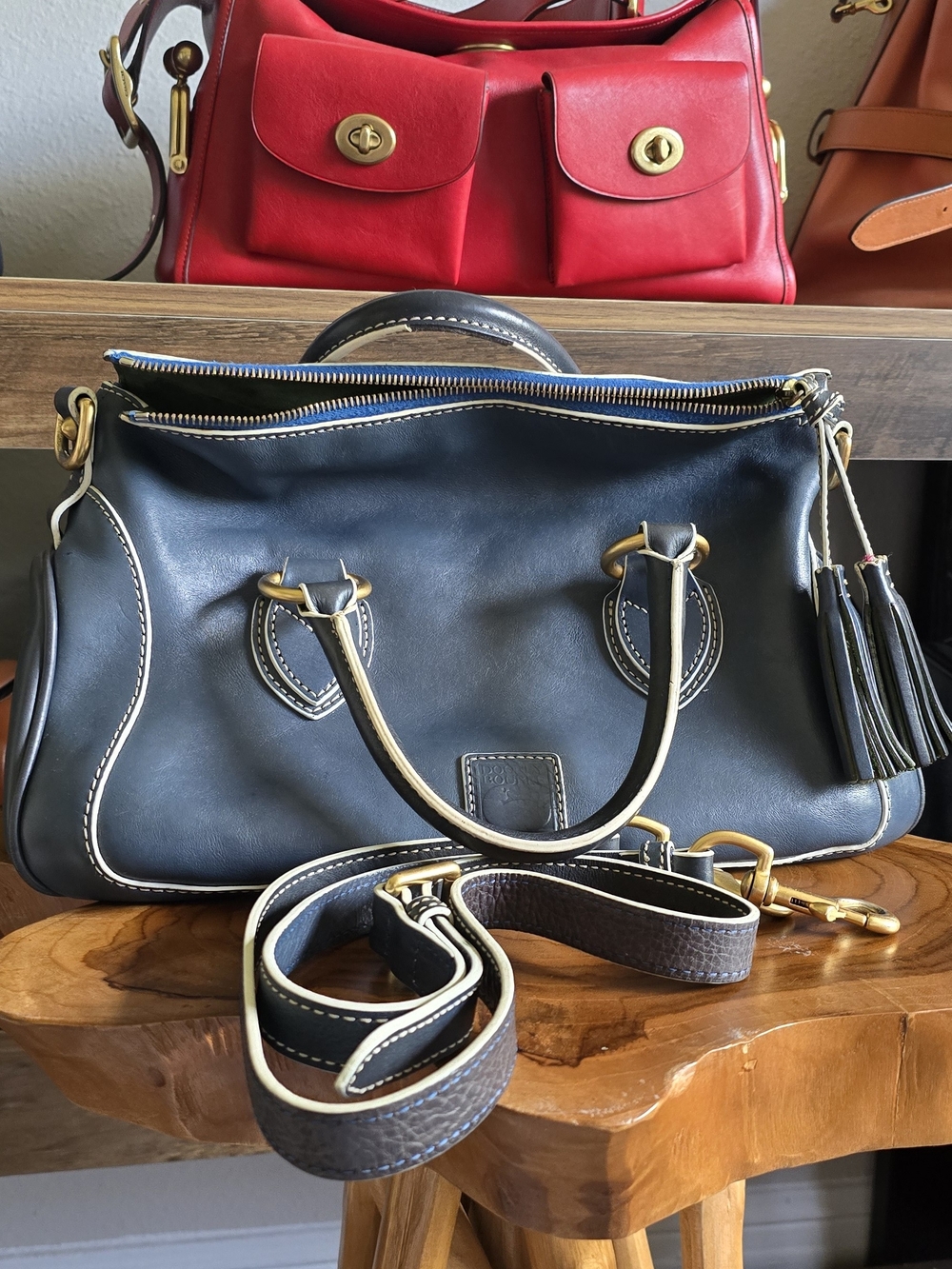 Dooney & Burke Large Florentine Satchel